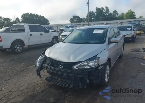 2019 Nissan Sentra Sv из США, поврежденный, VIN 3N1AB7AP0KY311281